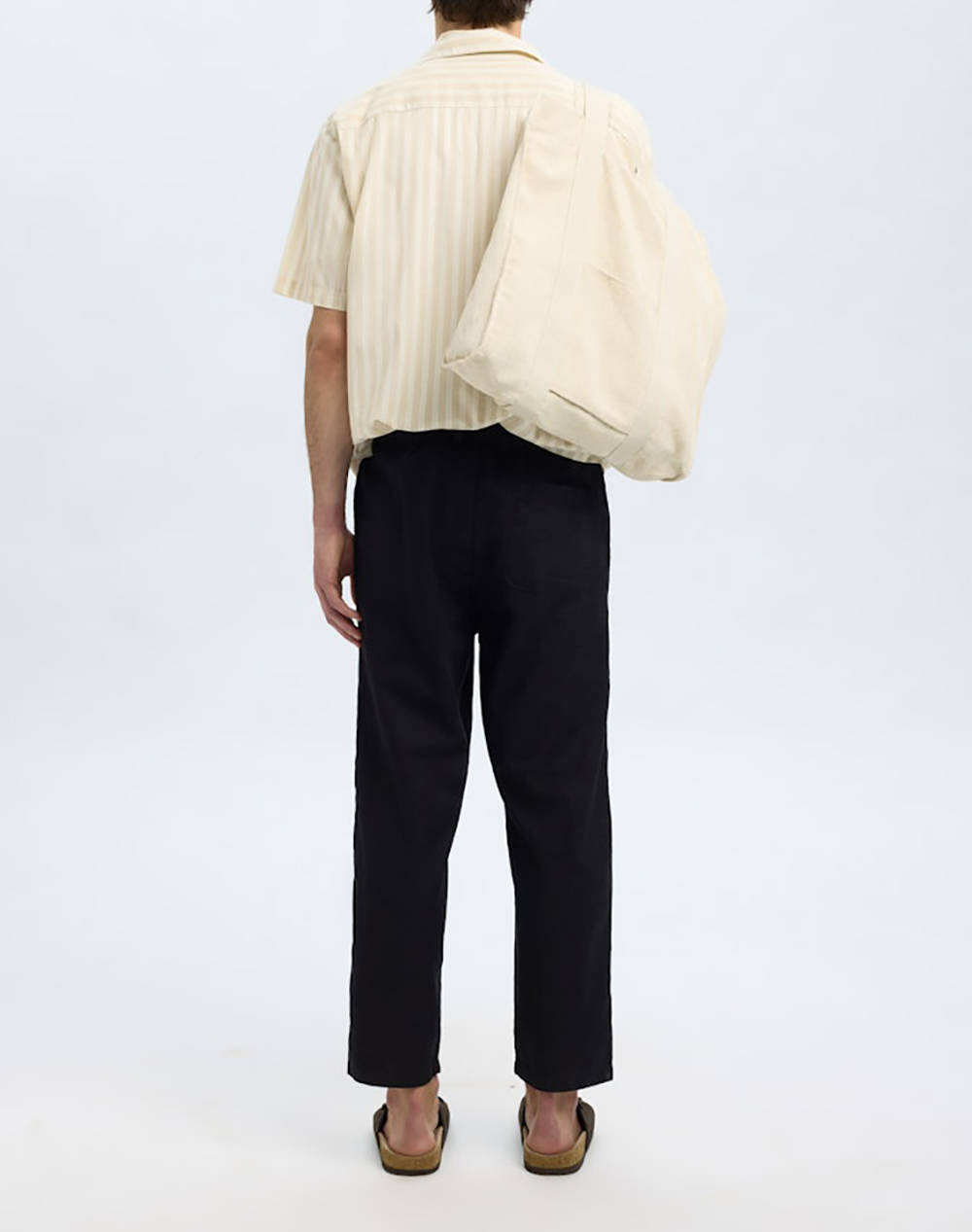 SELECTED SLH180 RELAXED CROPPED MAGNUS SUN PANT