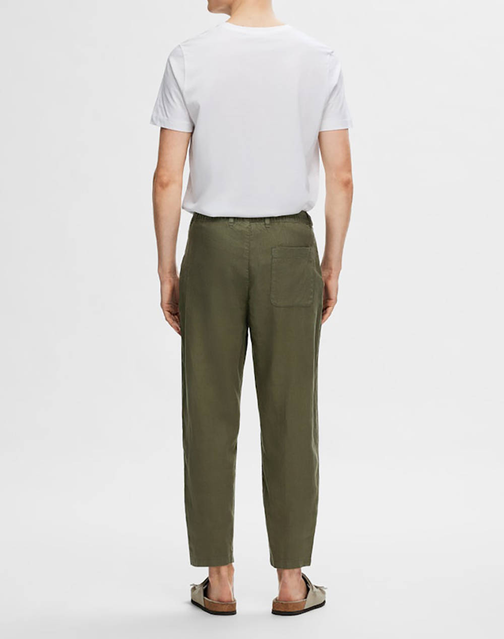 SELECTED SLH180 RELAXED CROPPED MAGNUS SUN PANT