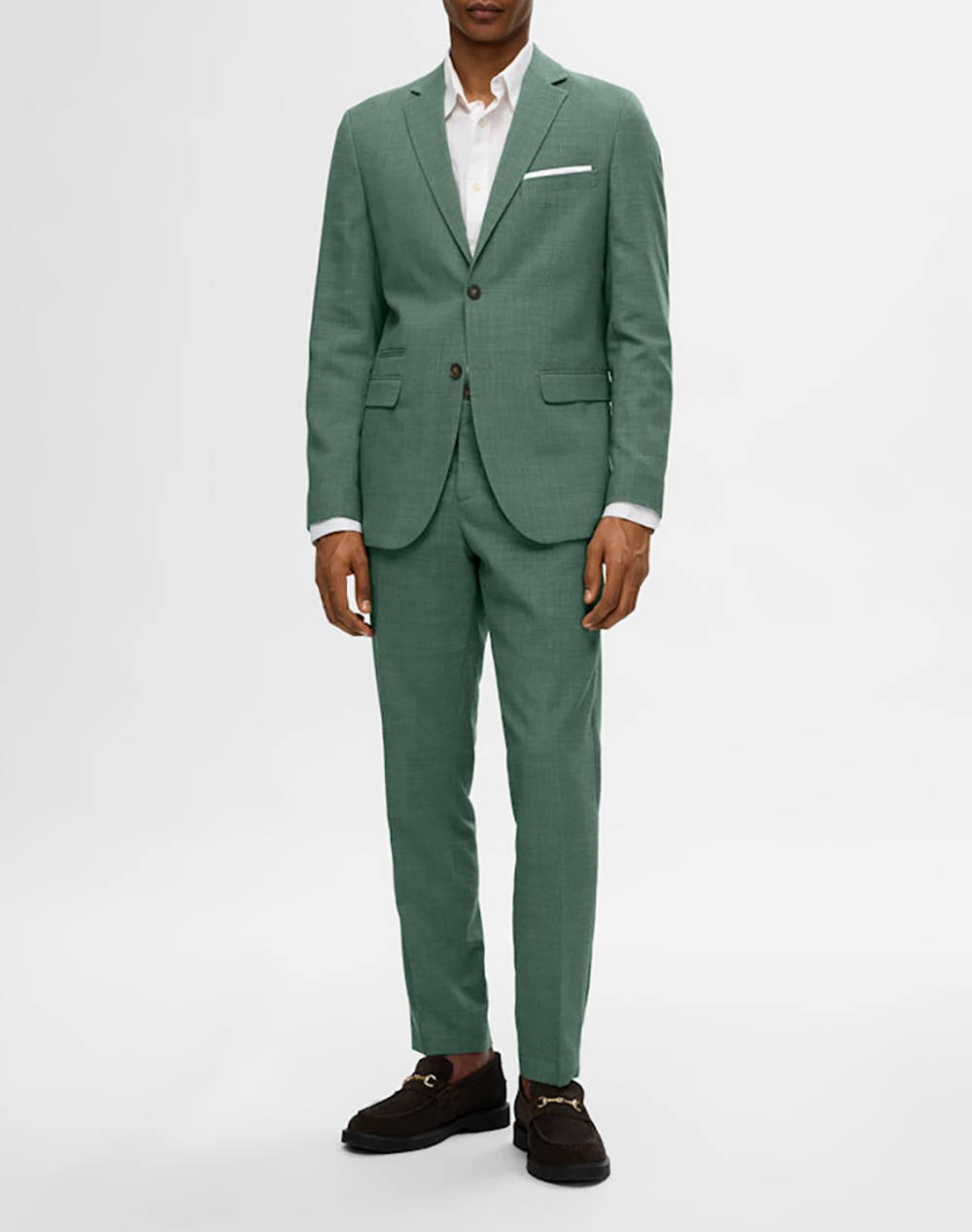 SELECTED SLHSLIM-OASIS LINEN BLZ NOOS