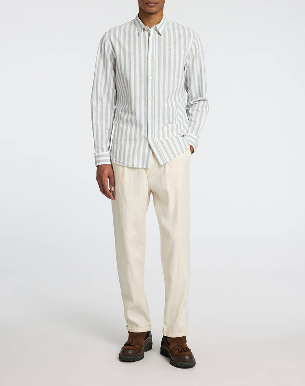 SELECETED SLHSLIM-SUN SHIRT LS NOOS