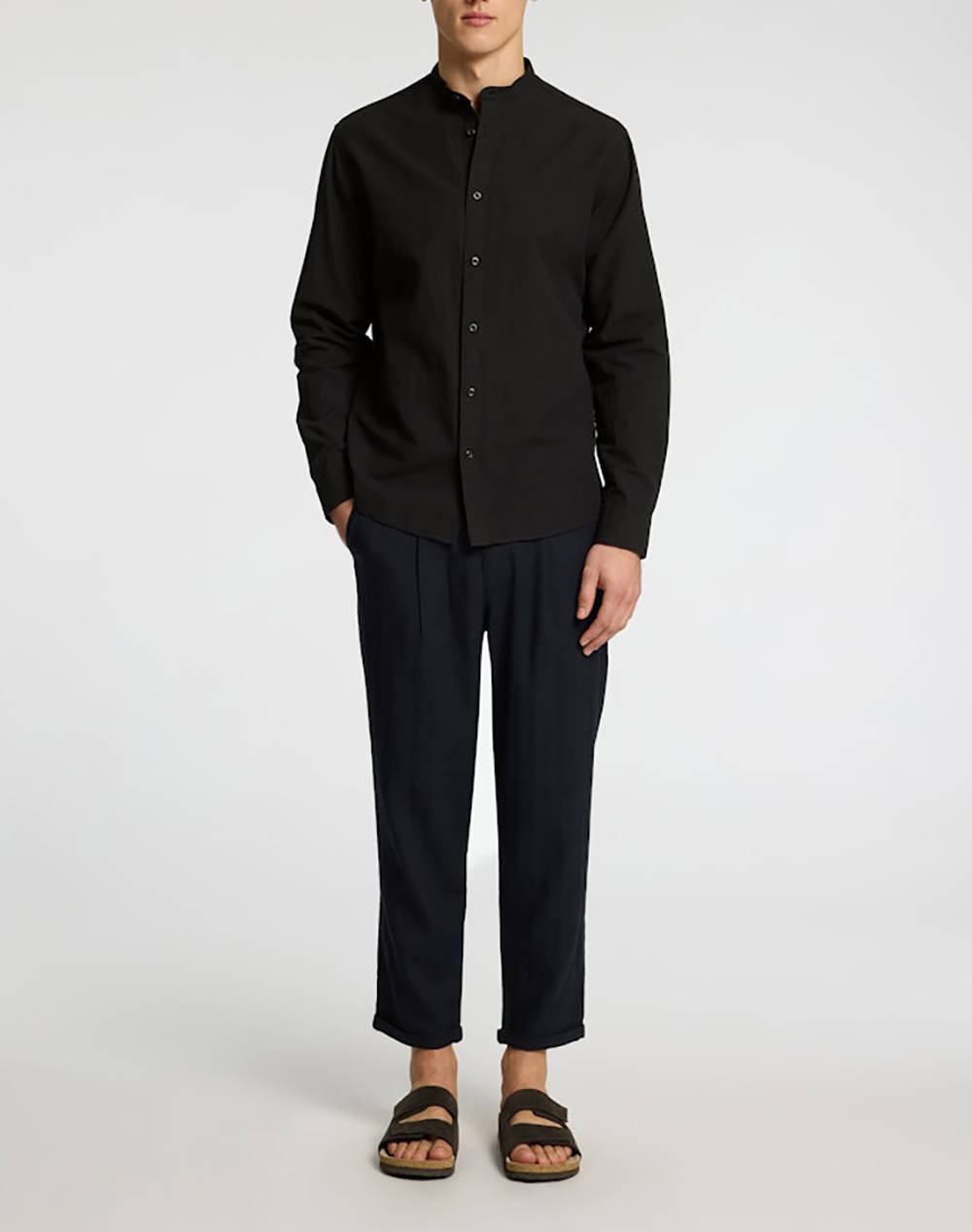 SELECTED SLHREGSUN SHIRT LS BAND
