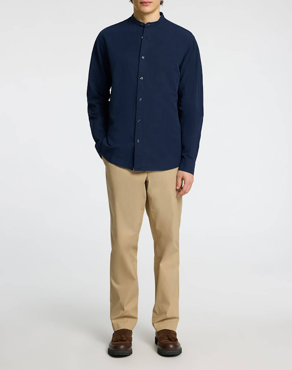SELECTED SLHREGSUN SHIRT LS BAND