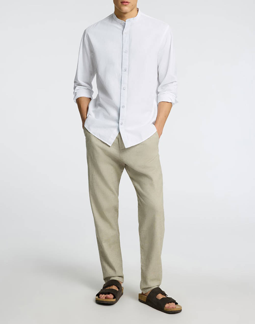 SELECTED SLHREGSUN SHIRT LS BAND