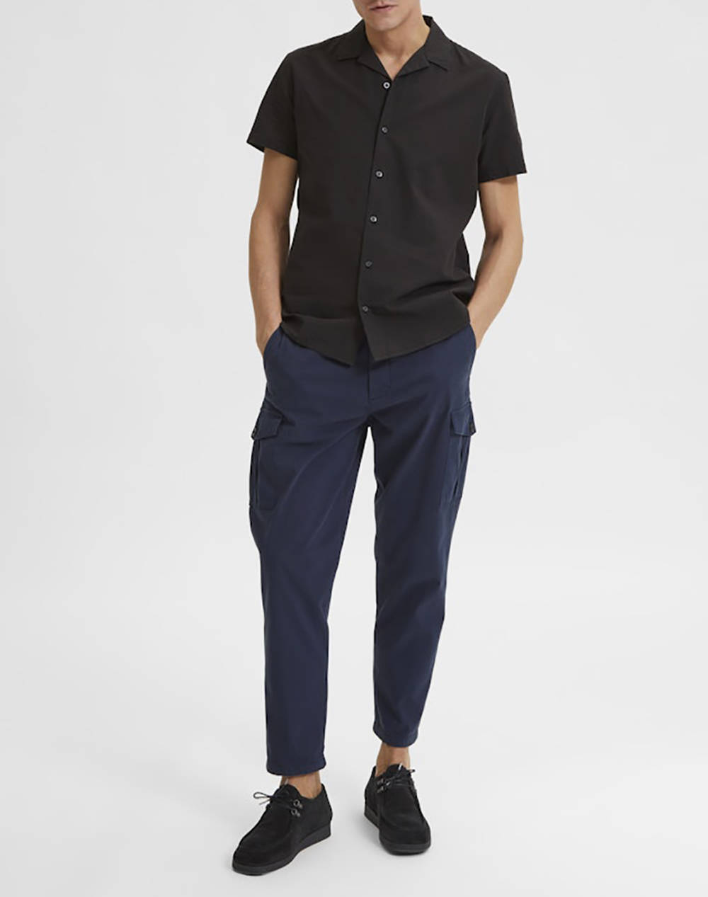 SELECTED SLHREGSUN SHIRT SS RESORT