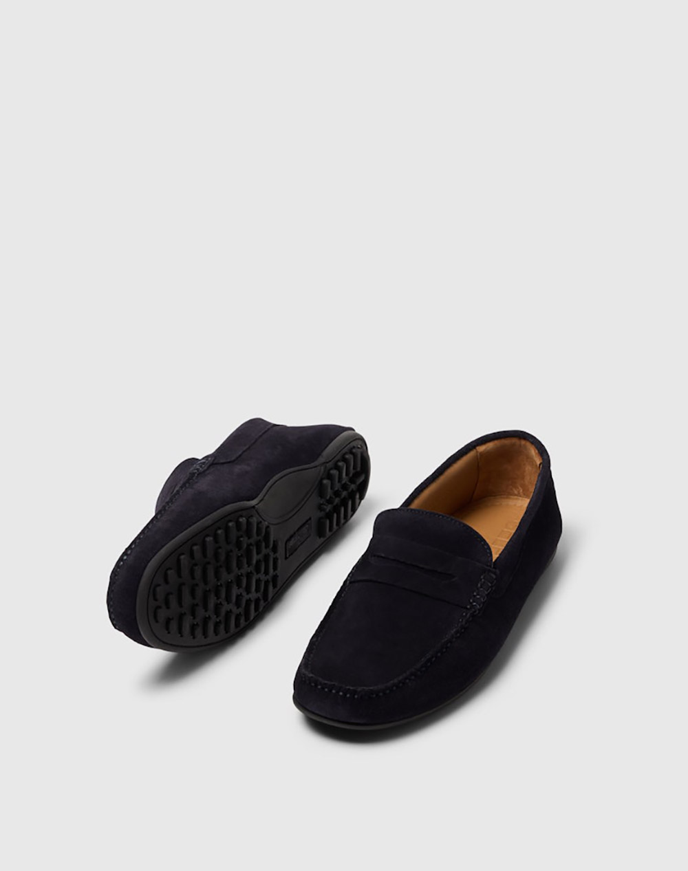 SELECTED SLHSERGIO SUEDE PENNY DRIVING SHOE