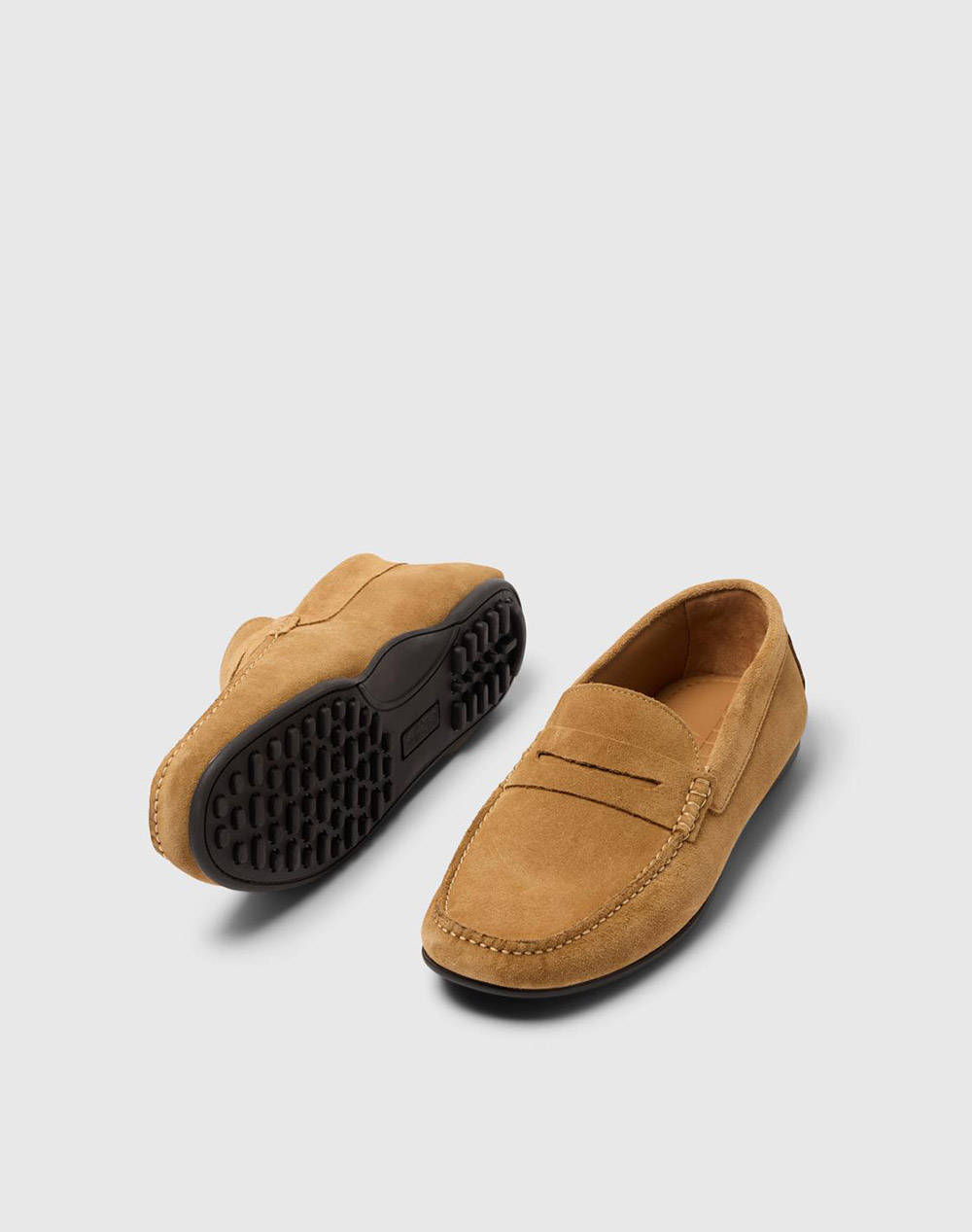 SELECTED SLHSERGIO SUEDE PENNY DRIVING SHOE