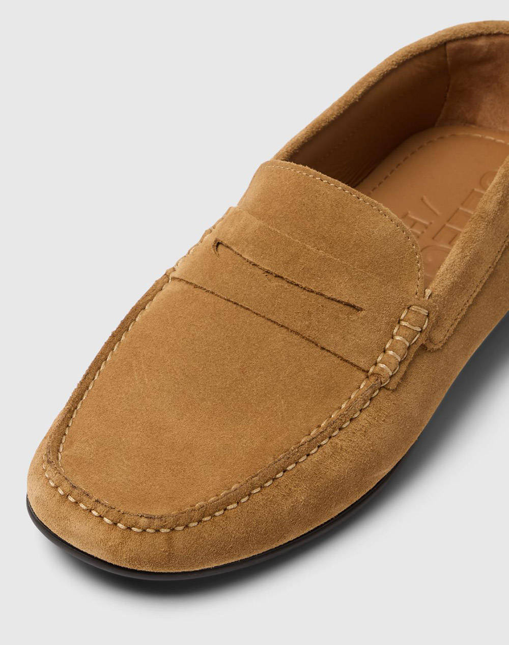 SELECTED SLHSERGIO SUEDE PENNY DRIVING SHOE