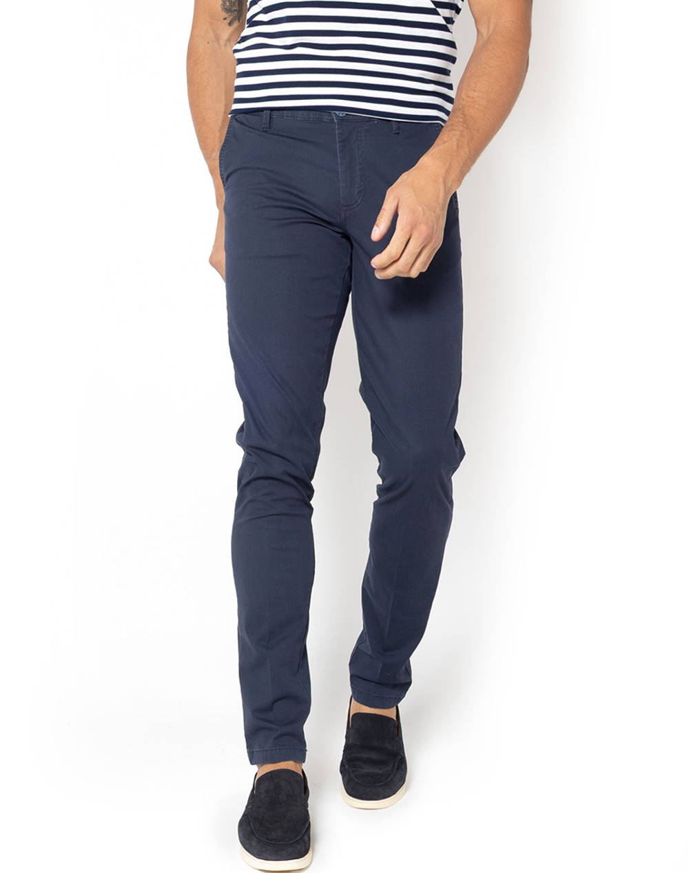 THE BOSTONIANS ПАНТАЛОНИ CHINOS DOBBY MODERN FIT