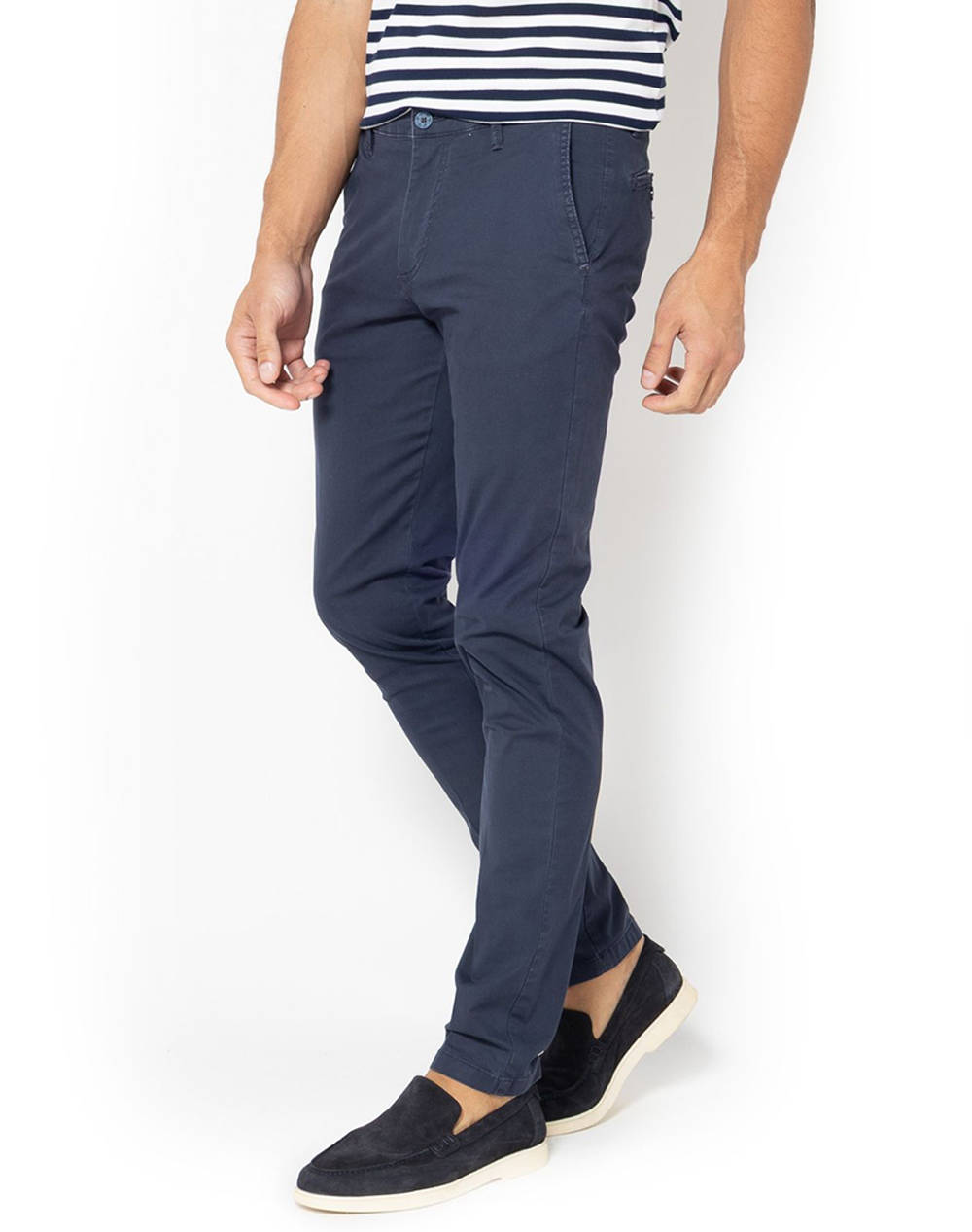THE BOSTONIANS ПАНТАЛОНИ CHINOS DOBBY MODERN FIT