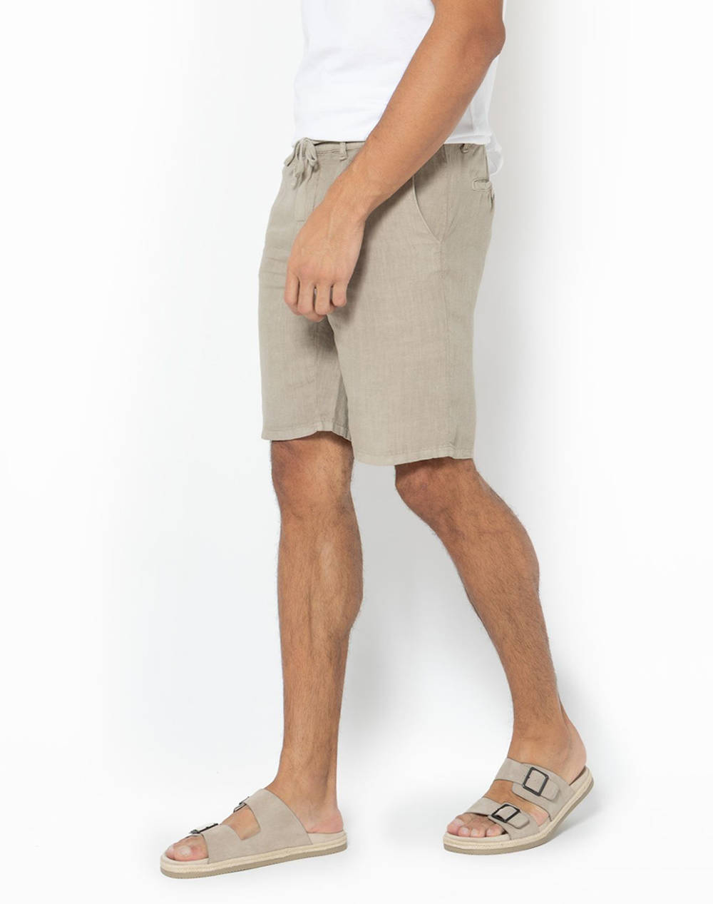 THE BOSTONIANS КЪСИ ПАНТАЛОНИ LINEN CHINOS