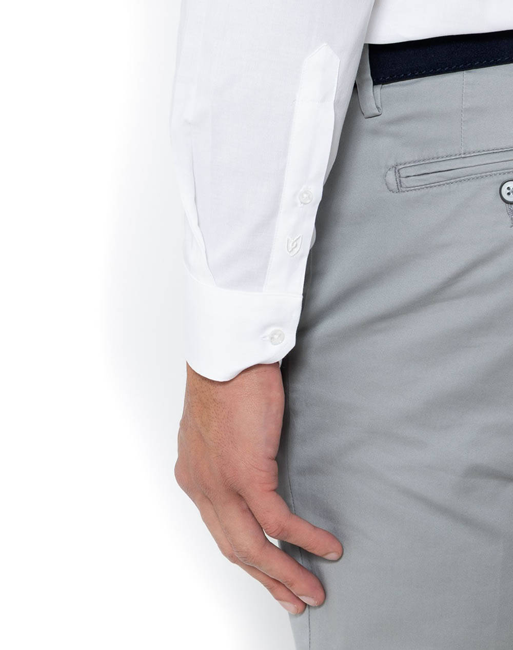 THE BOSTONIANS РИЗА ACORN ПОПЛИН CUSTOM FIT Stripe POPLIN Semi-rex Custom FIT