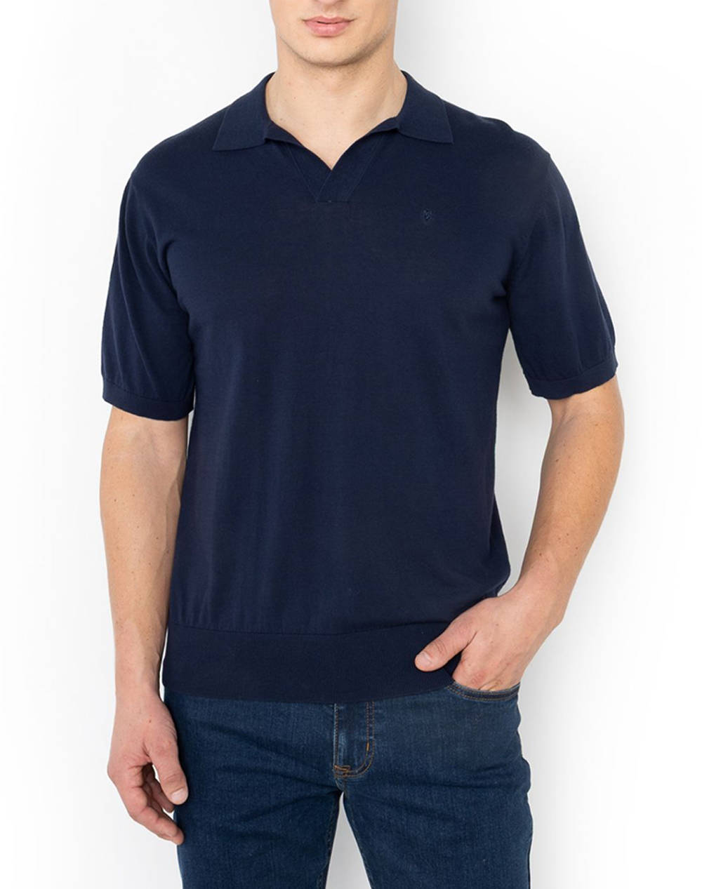 THE BOSTONIANS ПЛЕТЕНА ПОЛО ТЕНИСКА REGULAR FIT