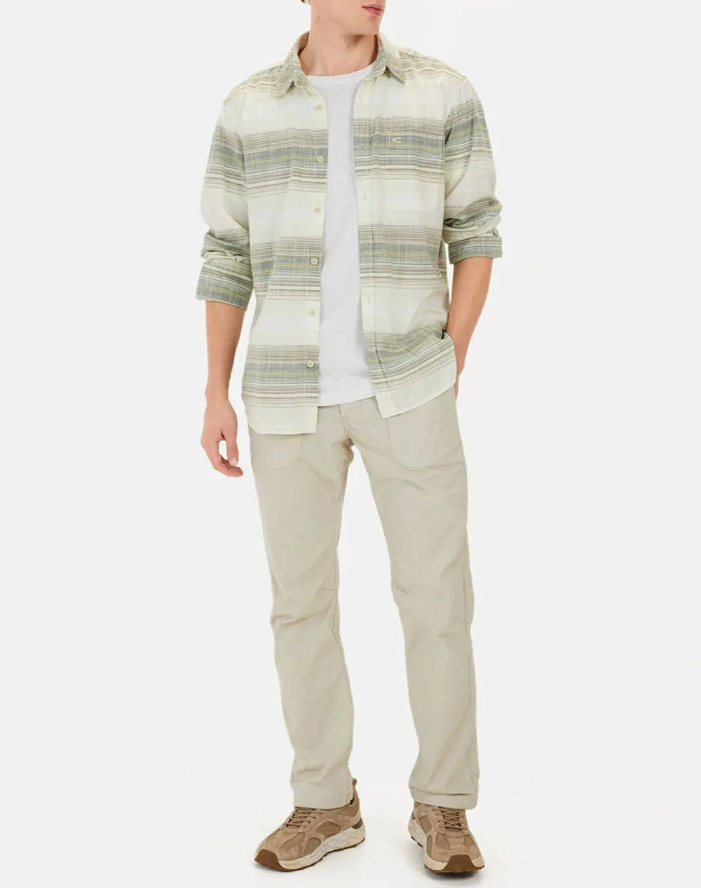 CAMEL РИЗА M.M horizontal stripes