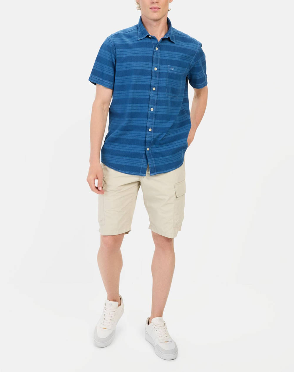 CAMEL ACTIVE РИЗА Κ.Μ Horizontal stripes