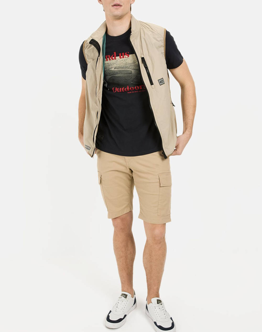 CAMEL T-SHIRT K.M. Print