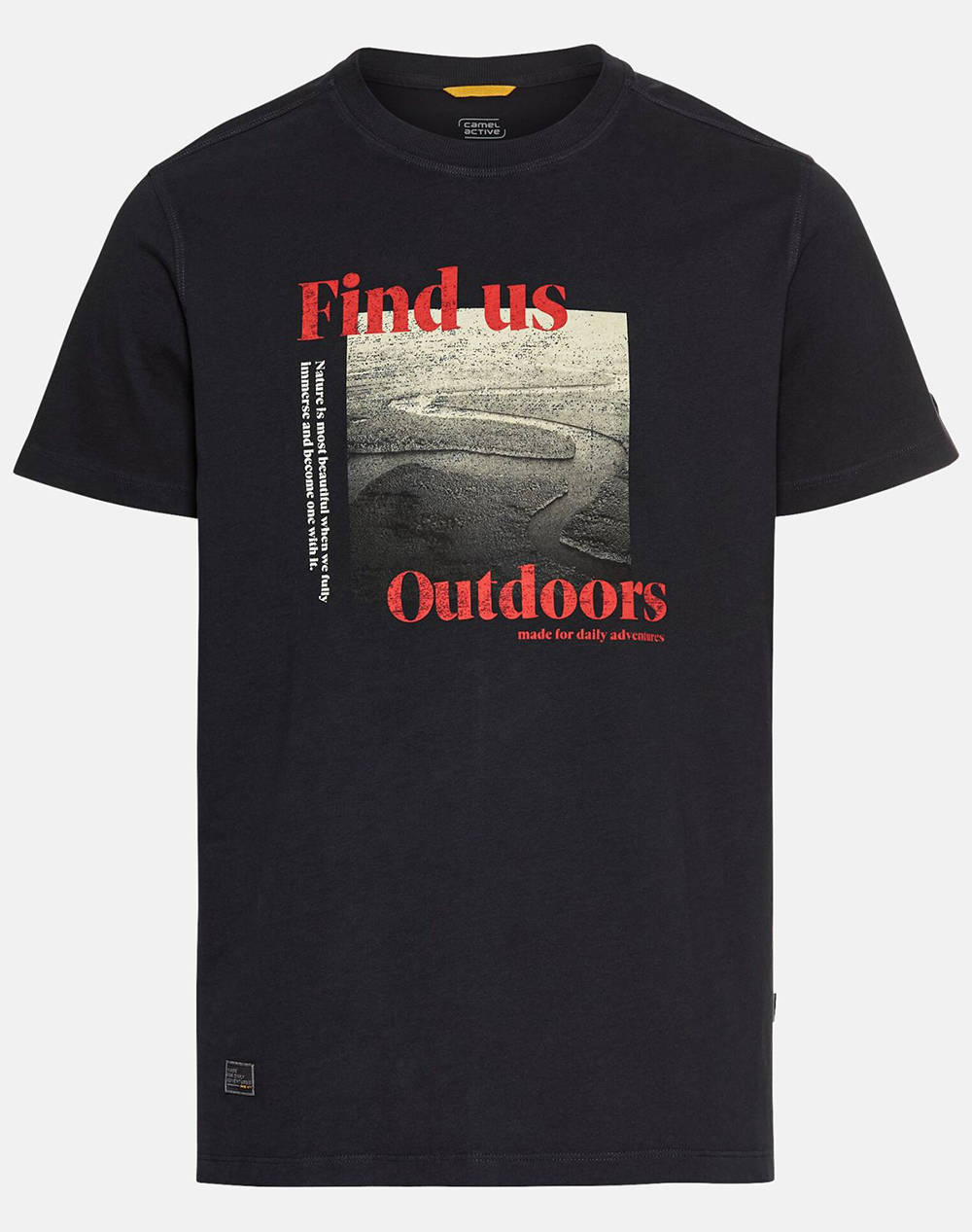 CAMEL T-SHIRT K.M. Print
