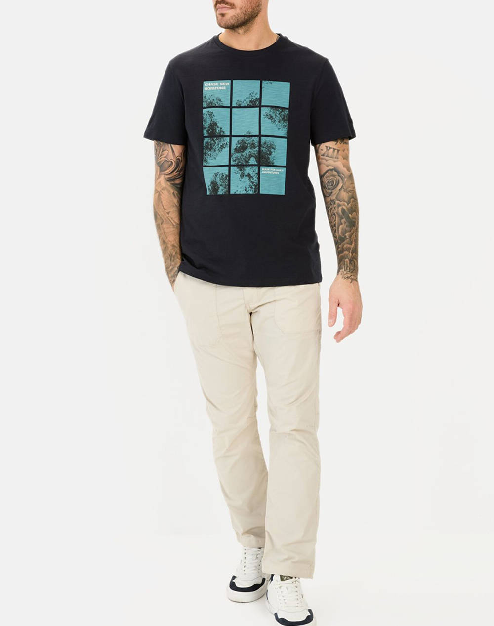 CAMEL T-SHIRT K.M. Print