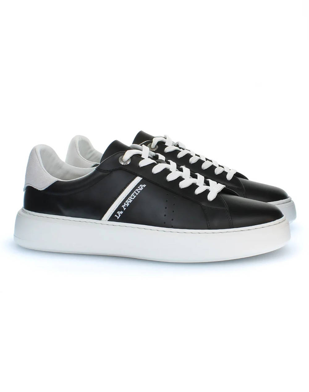LA MARTINA MENS SHOES CALF BLACK