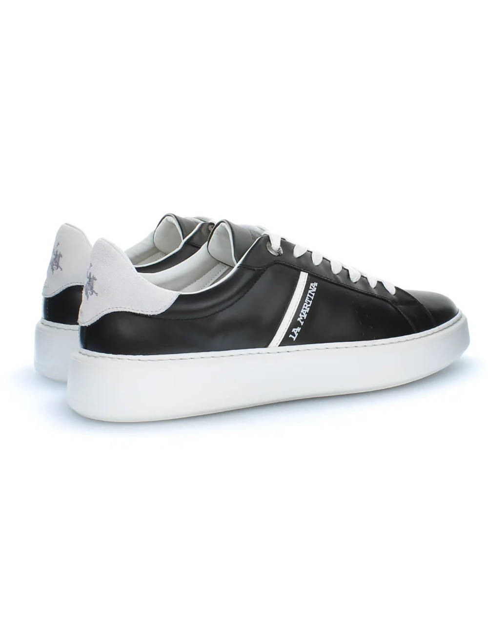 LA MARTINA MENS SHOES CALF BLACK