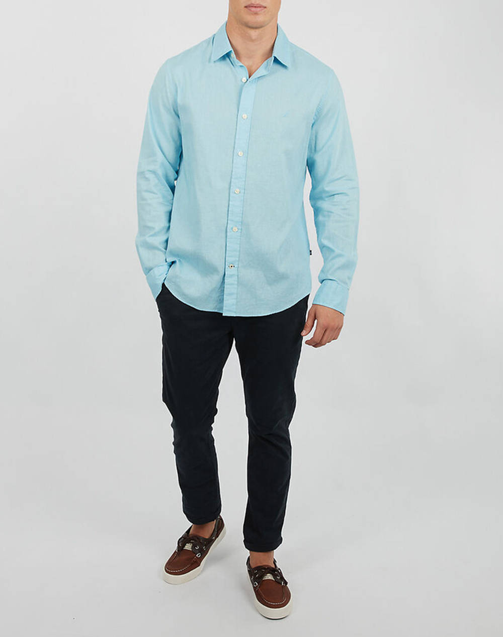 NAUTICA ΠΟΥΚΑΜΙΣΟ ΜΜ L/S SHIRT