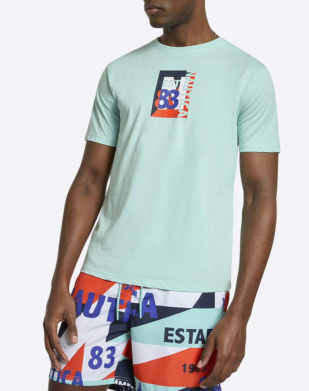 NAUTICA ТЕНИСКА T-SHIRT KM Lutz T-Shirt