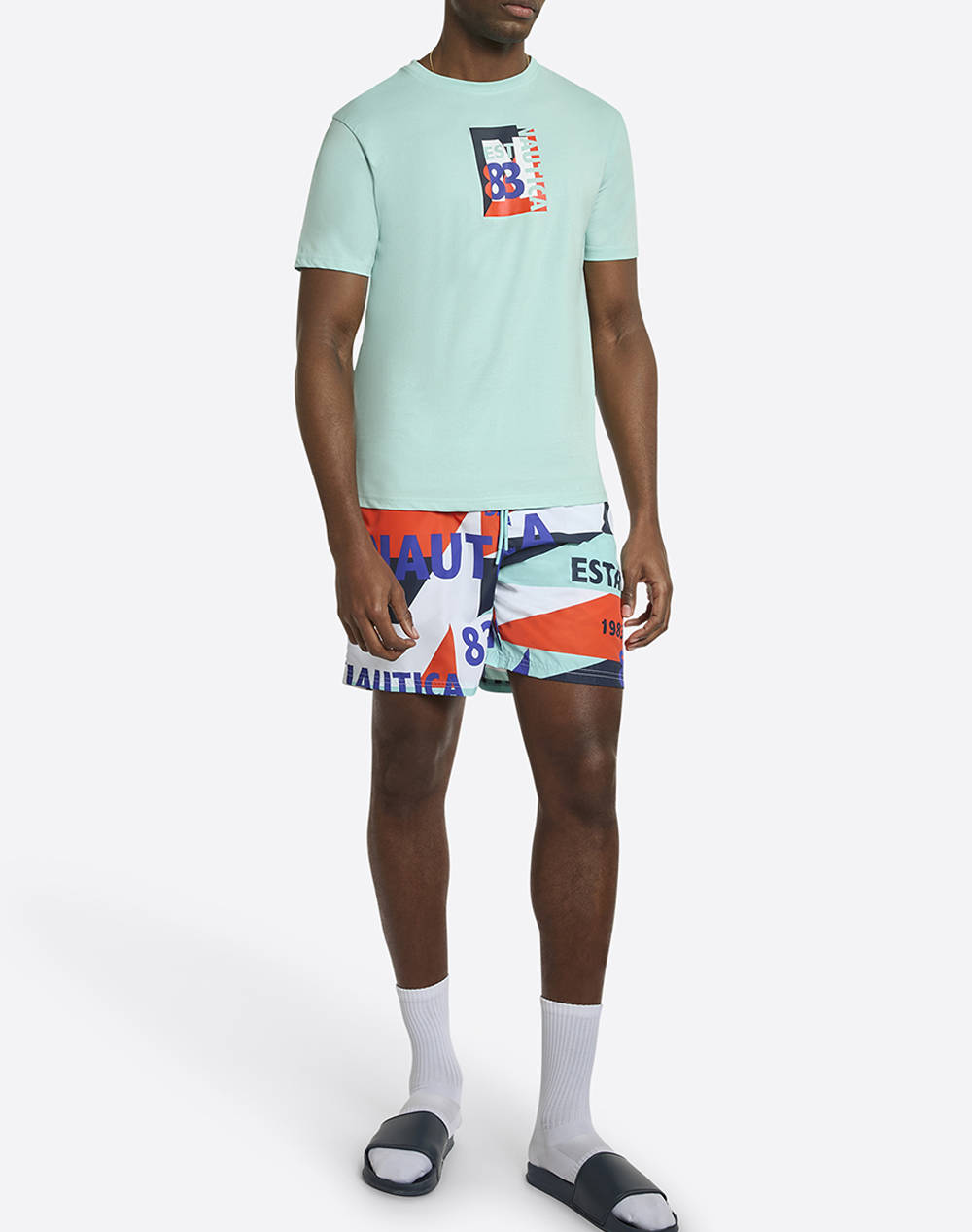 NAUTICA ТЕНИСКА T-SHIRT KM Lutz T-Shirt