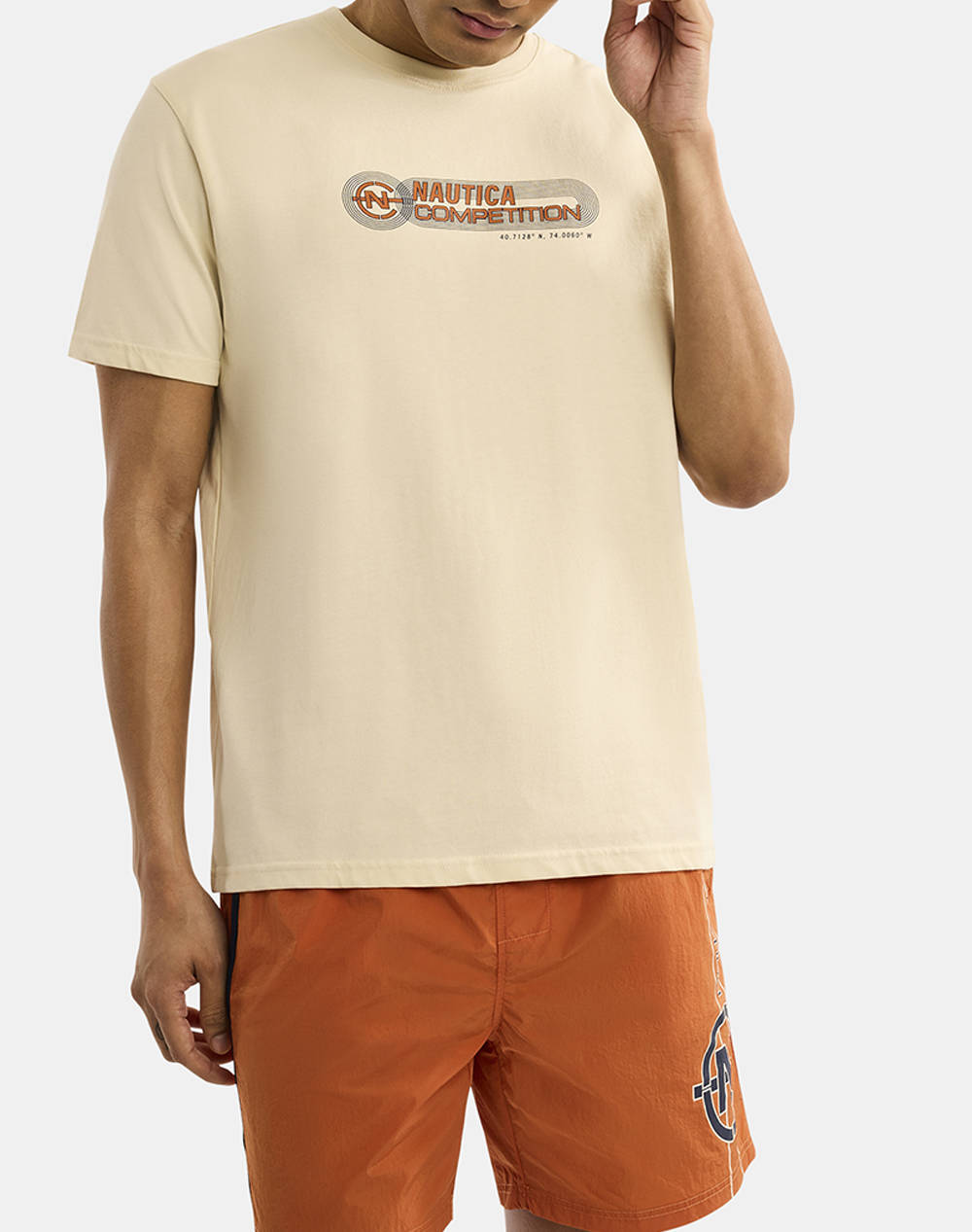 NAUTICA ТЕНИСКА T-SHIRT KM Adamstown T-Shirt