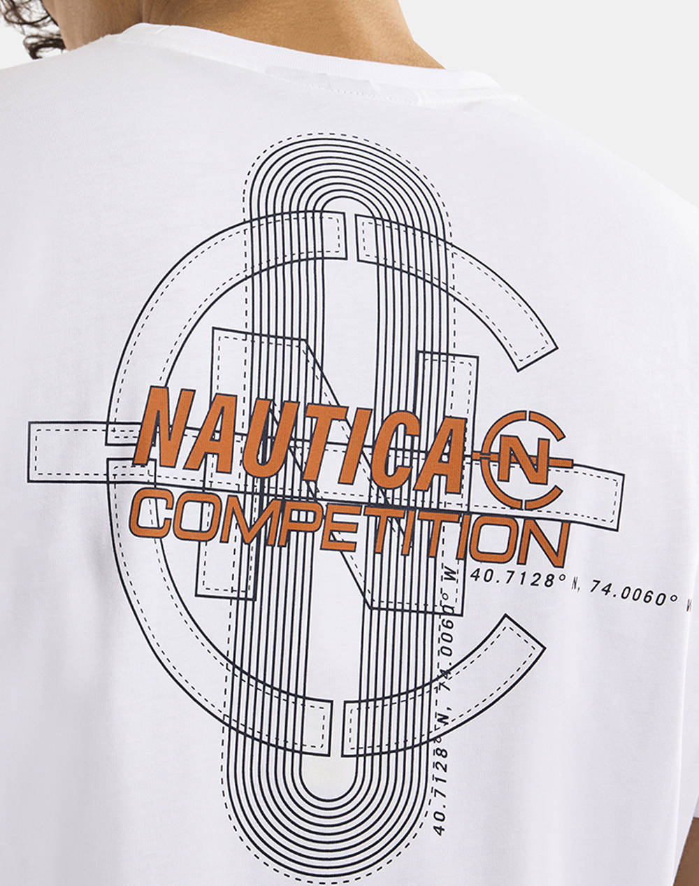 NAUTICA ТЕНИСКА T-SHIRT KM Adamstown T-Shirt