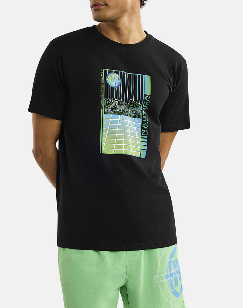 NAUTICA ТЕНИСКА T-SHIRT KM Bangor T-Shirt