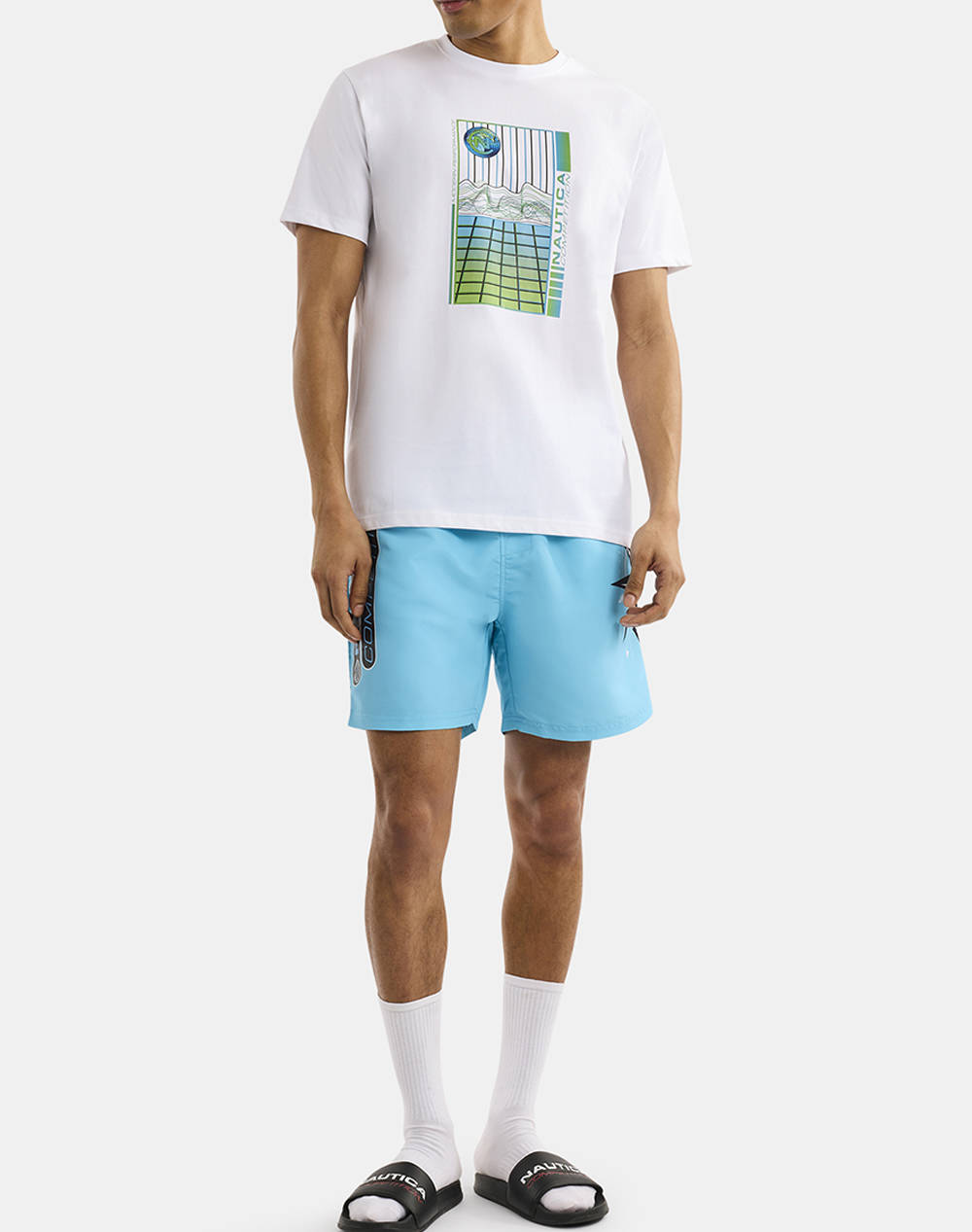 NAUTICA ТЕНИСКА T-SHIRT KM Bangor T-Shirt