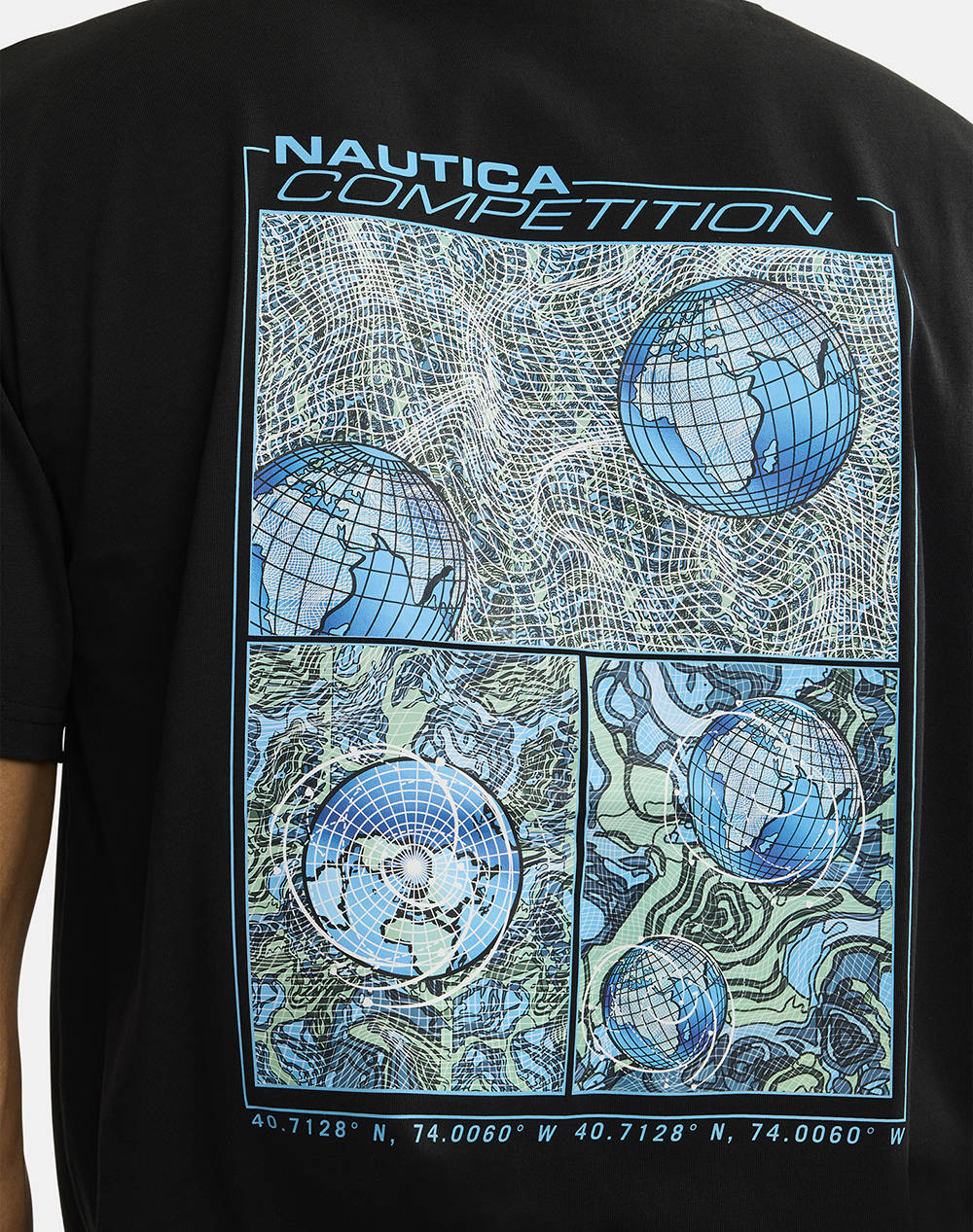 NAUTICA ТЕНИСКА T-SHIRT KM Barna T-Shirt