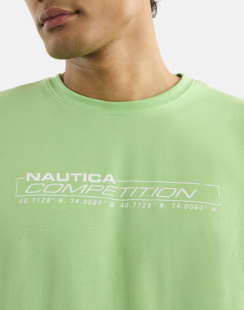 NAUTICA ТЕНИСКА T-SHIRT KM Barna T-Shirt