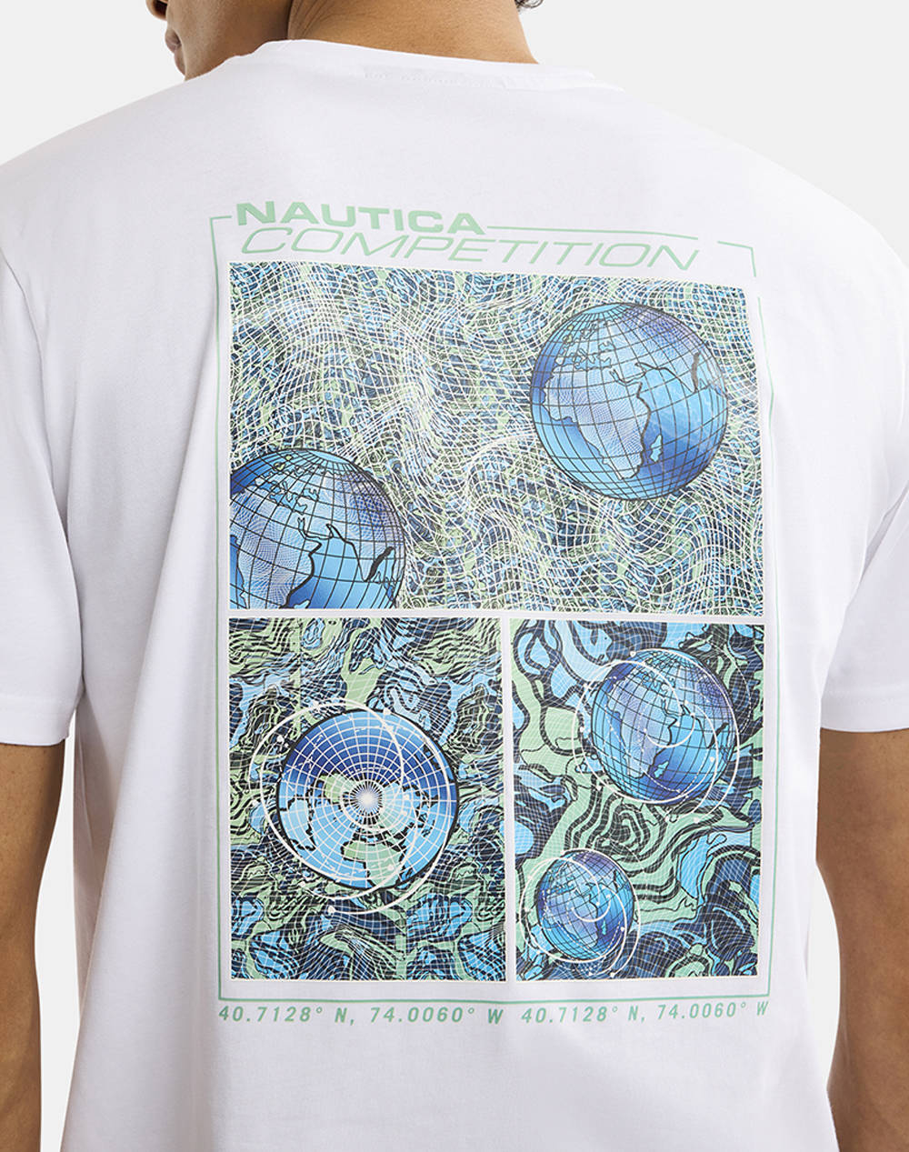 NAUTICA ТЕНИСКА T-SHIRT KM Barna T-Shirt
