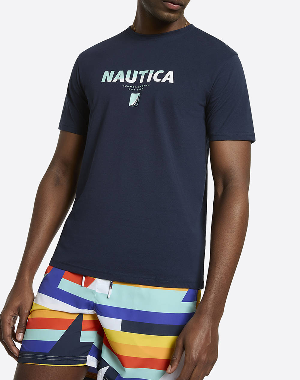 NAUTICA ТЕНИСКА T-SHIRT KM Bruckner T-Shirt