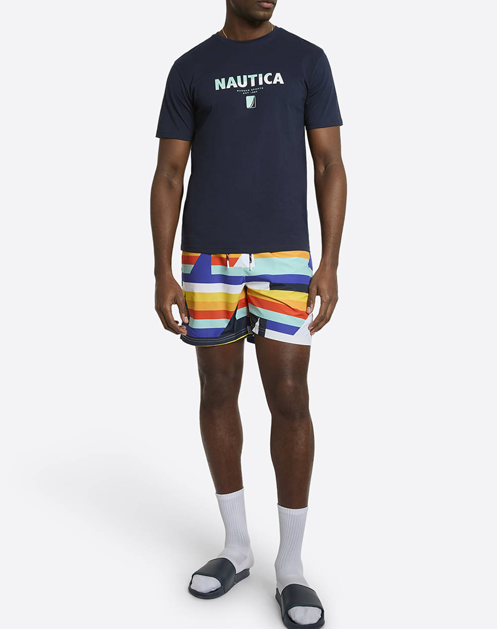 NAUTICA ТЕНИСКА T-SHIRT KM Bruckner T-Shirt