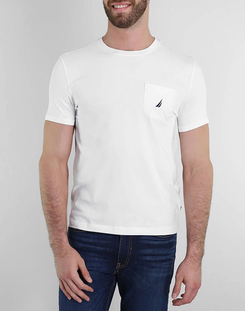 NAUTICA ΜΠΛΟΥΖΑ T-SHIRT ΚΜSS ANCHOR POCKET TEE