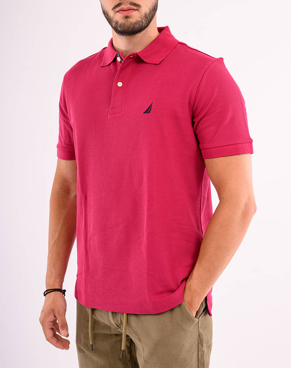 NAUTICA ТЕНИСКА POLO KMSS FCA CLASSIC FIT DECK POLO
