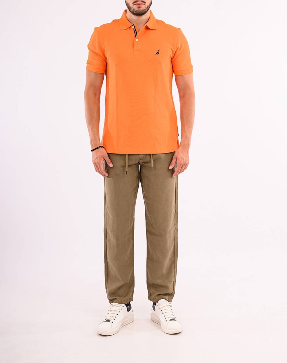 NAUTICA ТЕНИСКА POLO KMSS FCA CLASSIC FIT DECK POLO