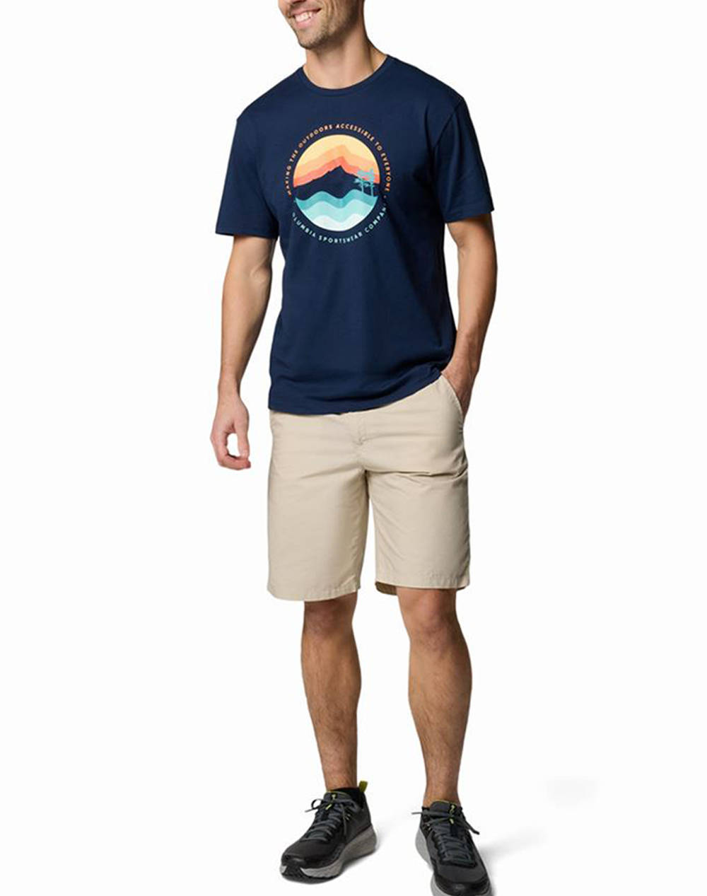 COLUMBIA Мъжка тениска Path Lake™ Graphic Tee II