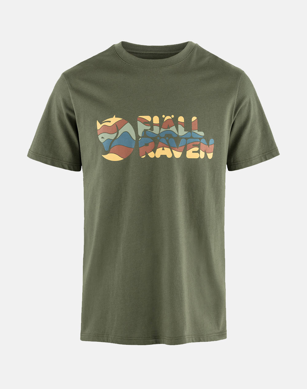 FJALL RAVEN Multicolor Logo T-shirt M / Multicolor Logo T-shirt M