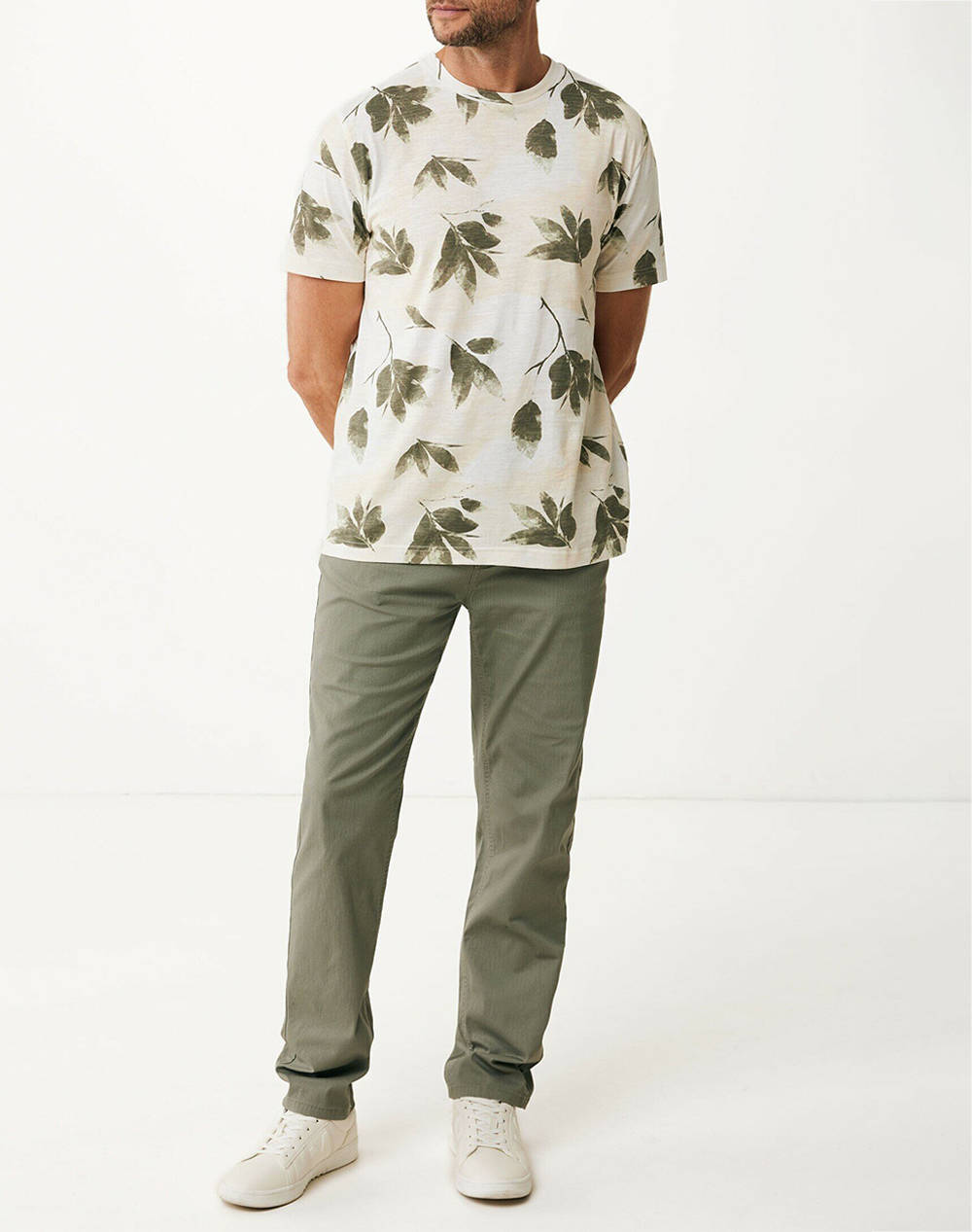 MEXX Allover print chino pants