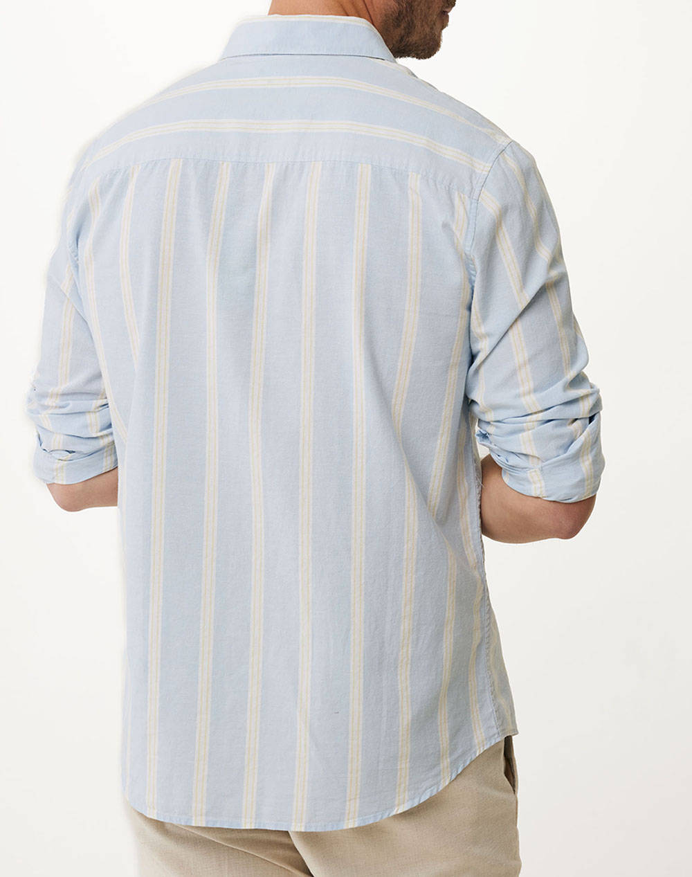 MEXX Striped linen blend shirt