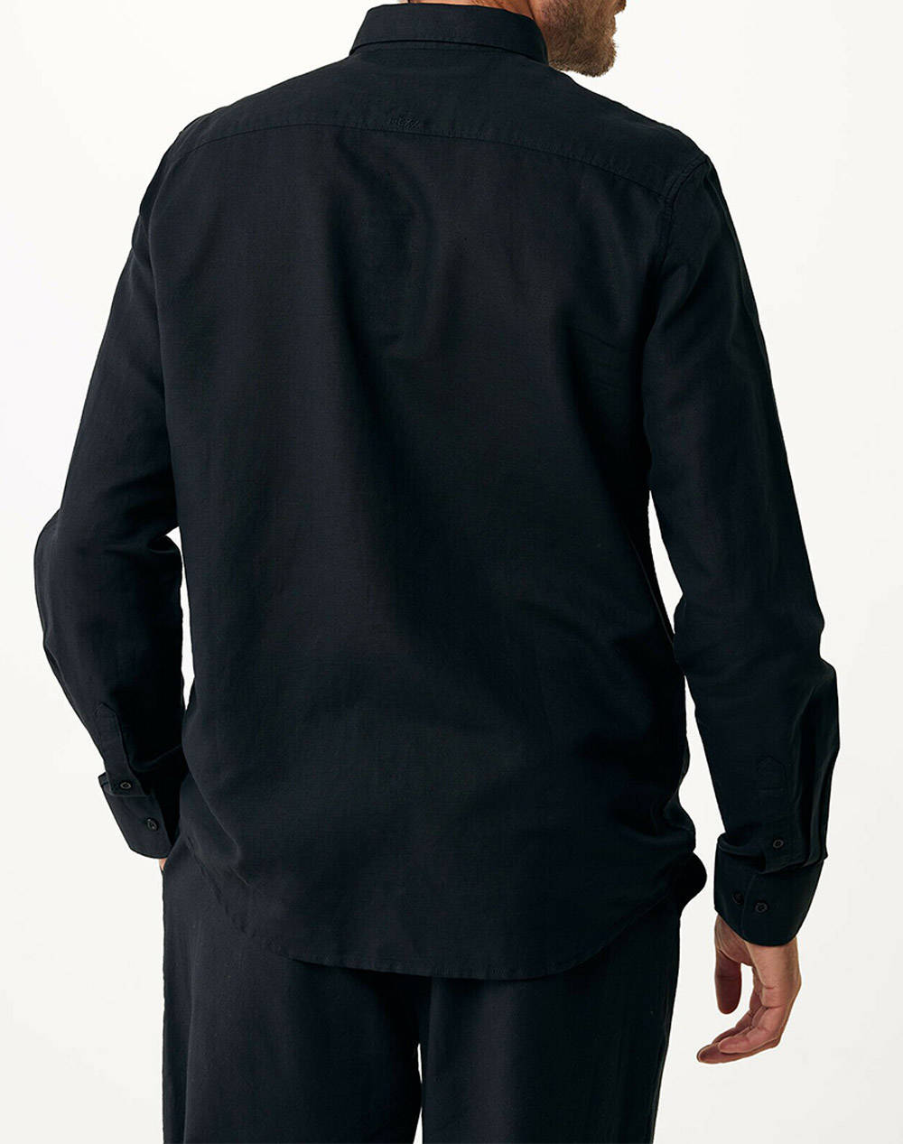 MEXX CALEB Basic linen shirt
