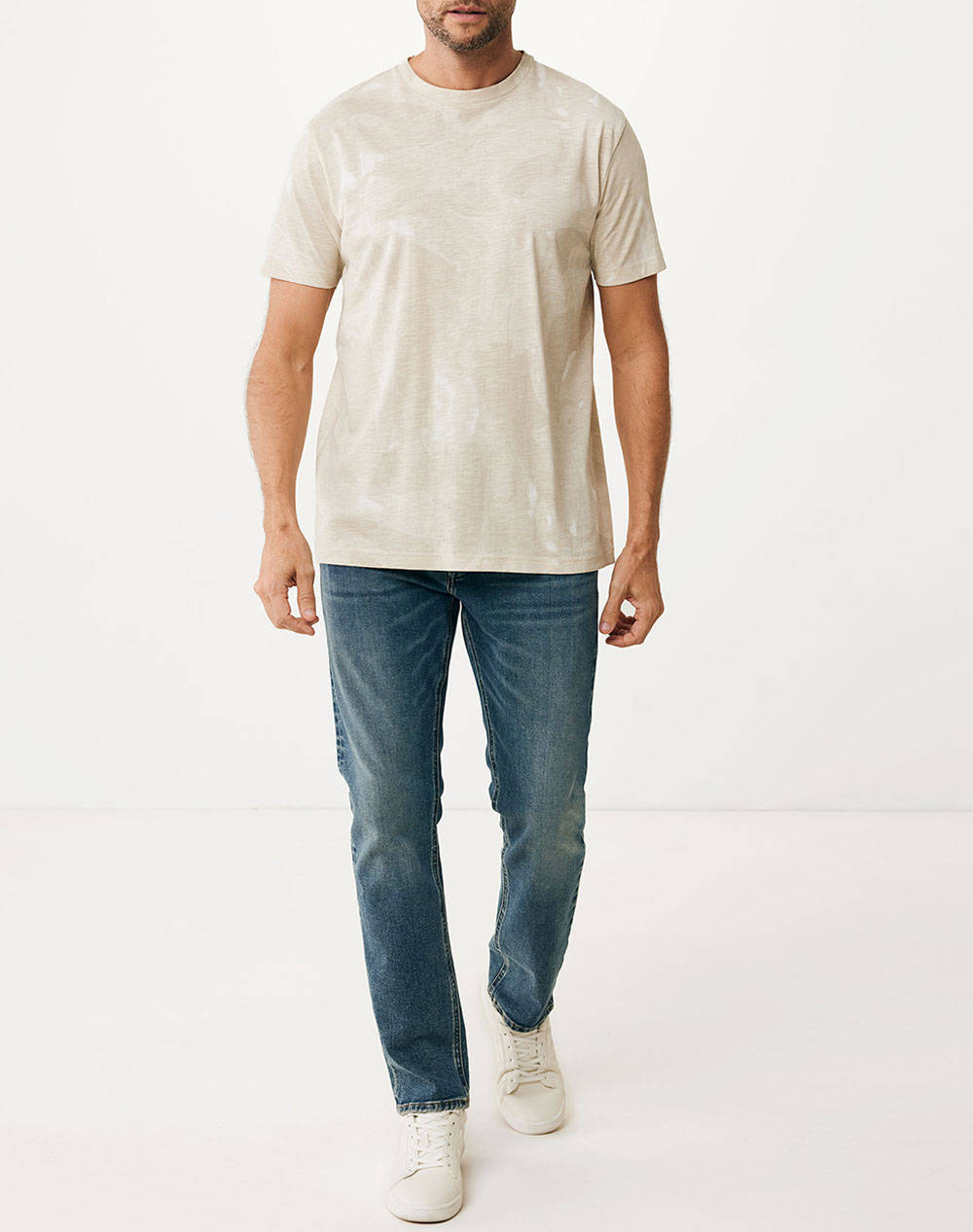 MEXX Printed slub jersey t-shirt