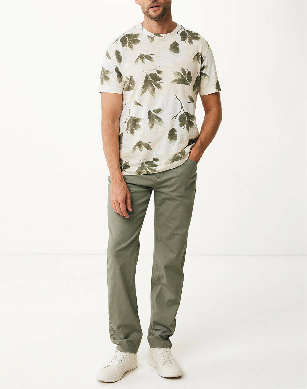 MEXX Allover leaf print t-shirt