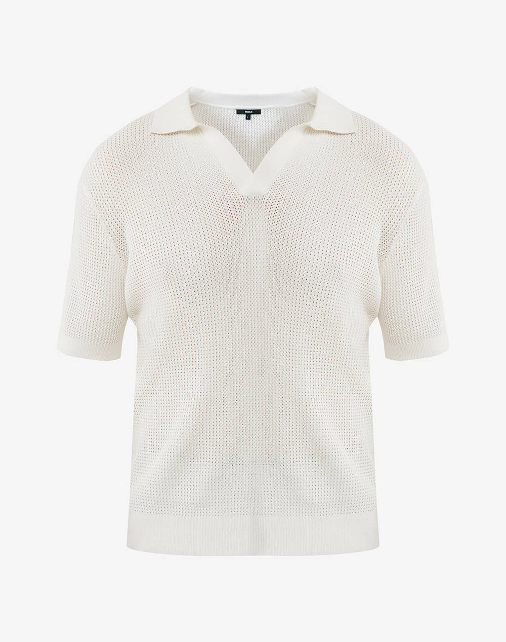 MEXX Open knit polo buttonless