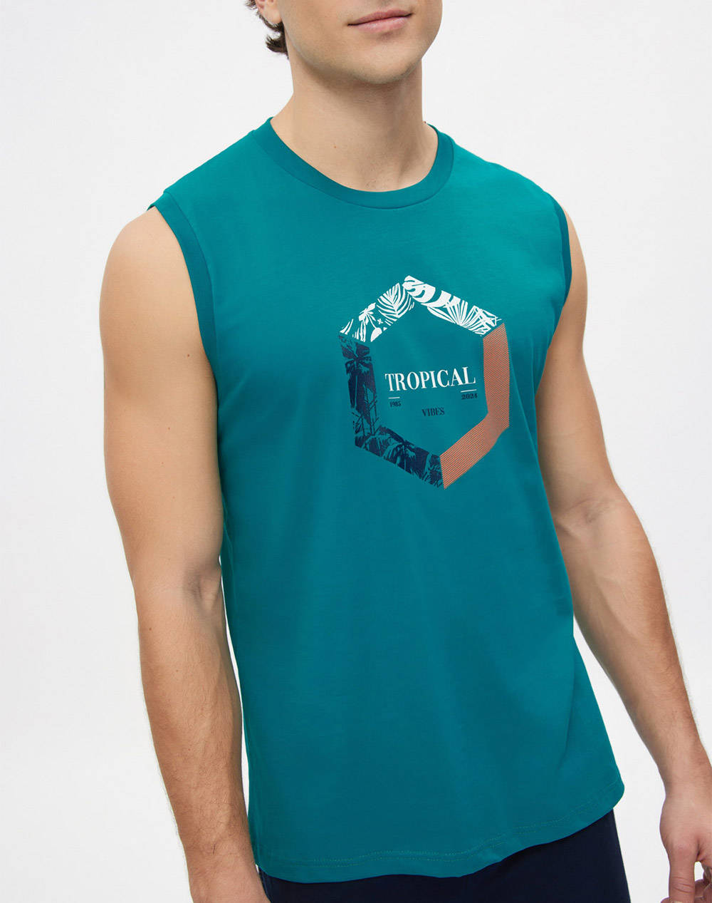MINERVA МЪЖКА ПИЖАМА ΑΜΑΝ.TROPICAL