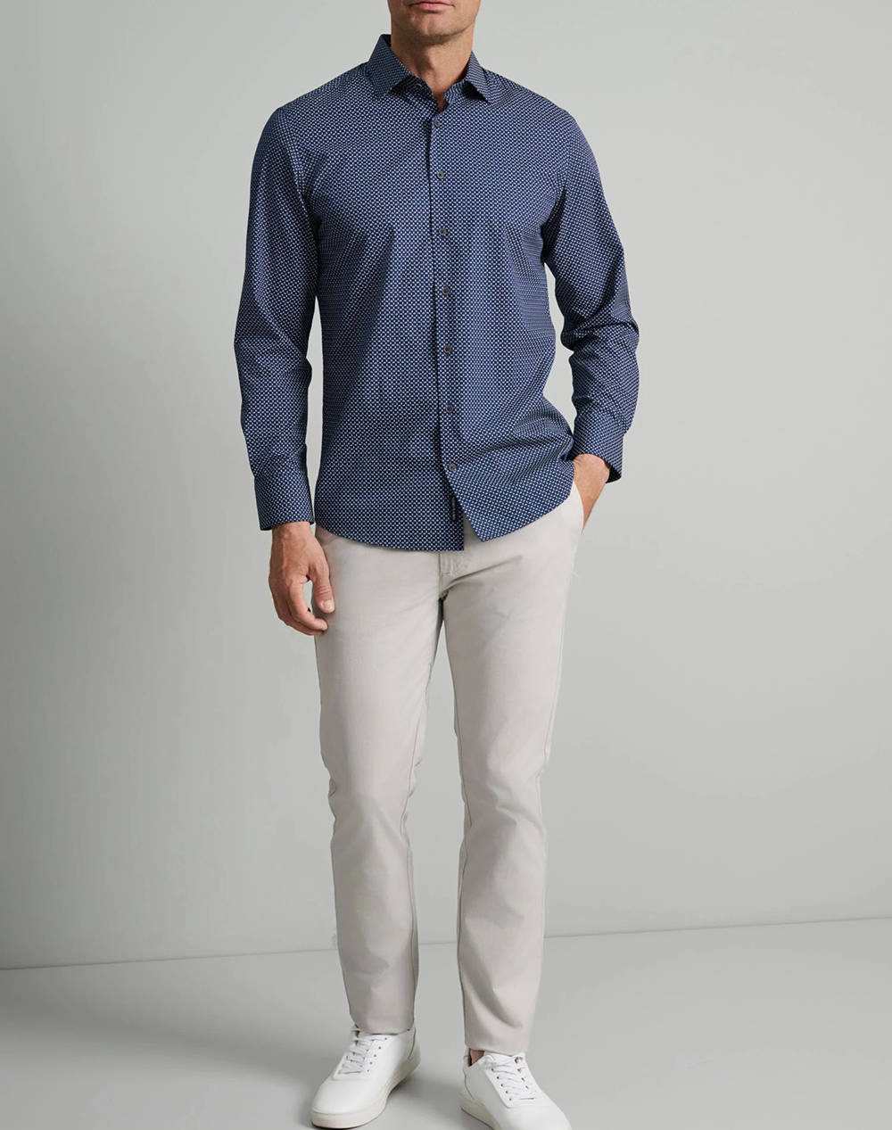 NAVY&GREEN ПАНТАЛОН MODERN FIT