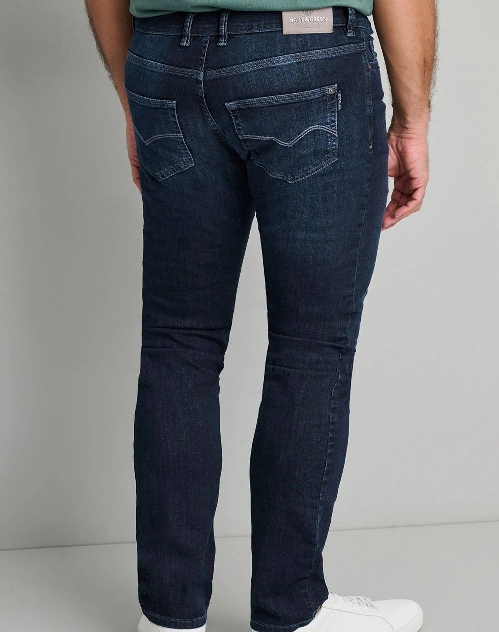 NAVY&GREEN МЪЖКИ ДЪНКОВИ ПАНТАЛОНИ LOW WAIST