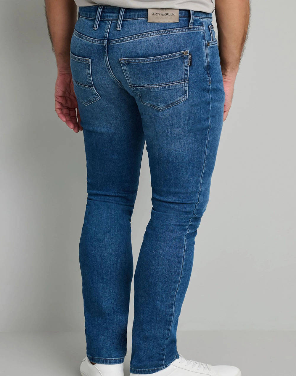 NAVY&GREEN МЪЖКИ ДЪНКОВИ ПАНТАЛОНИ LOW WAIST